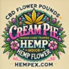 Cream Pie Indoor CBD Hemp Flower Pound