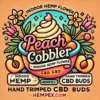 Peach Cobbler Indoor CBD Hemp Flower Pound